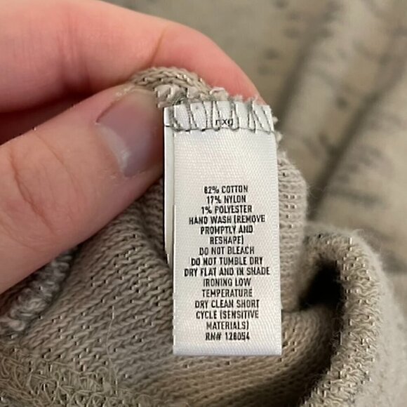 THADDEUS BONOBOS Mens Terry Beach Tee Tan ? Space Dye Short Sleeve Sweatshirt M - Picture 9 of 14